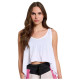 Bodytalk Γυναικεία αμάνικη μπλούζα Asymmetrical Loose Fit Tank Top